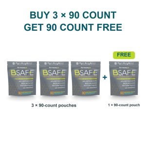 B+SAFE™ Immune Boosting Daily Cleanse - Buy 3-90 ct get 90 ct. FREE