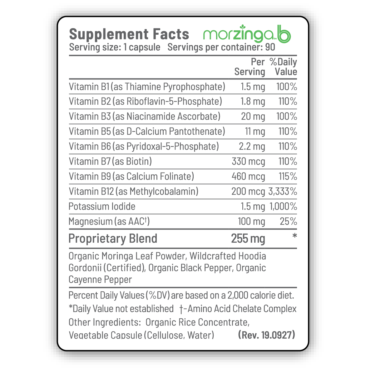 Morzinga™ B-Vitamin Complex - Image 4
